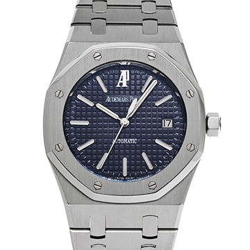 オーデマ ピゲ ロイヤルオーク 15300ST.OO.1220ST.02 ブルー メンズ 時計 【中古】【wristwatch】