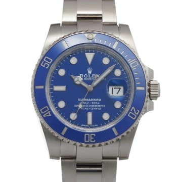 ロレックス サブマリーナ デイト 116619LB ブルー メンズ 時計 【中古】【wristwatch】