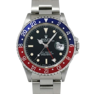 ロレックス GMTマスター 16700 ブラック メンズ 時計 【中古】【wristwatch】