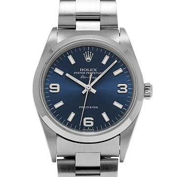ロレックス エアキング 14000M ブルー メンズ 時計 【中古】【wristwatch】