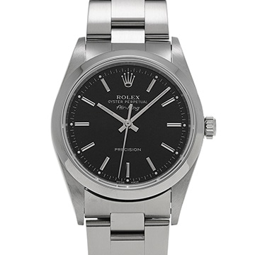 ロレックス エアキング 14000 ブラック ユニセックス 時計 【中古】【wristwatch】