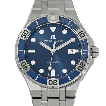 モーリス ラクロア アイコン ベンチュラー オートマティック AI6058-SS002-430-2 ブルー メンズ 時計 【中古】【wristwatch】