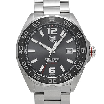 タグ ホイヤー フォーミュラ1 キャリバー5 WAZ2011.BA0842 グレー メンズ 時計 【中古】【wristwatch】