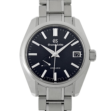 グランドセイコー ヘリテージコレクション スプリングドライブ SBGA375 ミッドナイトブルー メンズ 時計 【中古】【wristwatch】