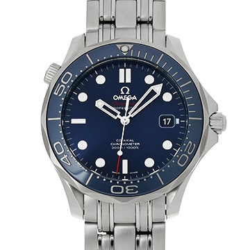 オメガ シーマスター ダイバー300 コーアクシャル 212.30.41.20.03.001 ブルー メンズ 時計 【中古】【wristwatch】