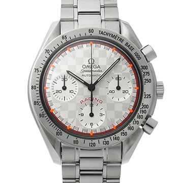 オメガ スピードマスター レーシング ミハエル・シューマッハ 2000 3517.30 シルバー メンズ 時計 【中古】【wristwatch】