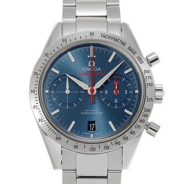 オメガ スピードマスター 57 コーアクシャル 331.10.42.51.03.001 ブルー メンズ 時計 【中古】【wristwatch】