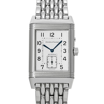 ジャガー ルクルト レベルソ デュオ Q2718170 シルバー/ブラック メンズ 時計 【中古】【wristwatch】