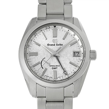 グランドセイコー スプリングドライブ GMT SBGE279 シルバー メンズ 時計 【中古】【wristwatch】