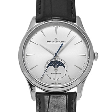 ジャガー ルクルト マスター ウルトラスリム ムーン Q1368430 シルバーグレー メンズ 時計 【中古】【wristwatch】