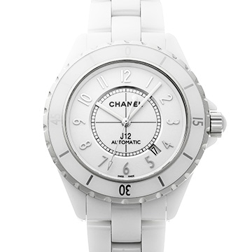 シャネル J12 42MM H2981 ホワイト メンズ 時計 【中古】【wristwatch】