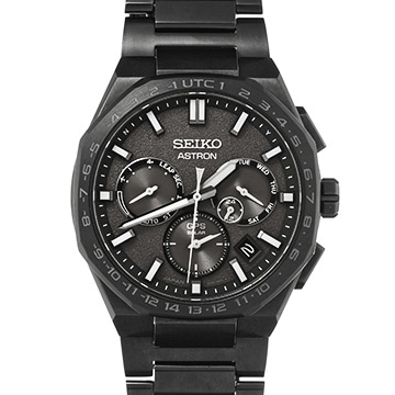 セイコー アストロン バイオハザード デスアイランド SBXC129 ブラック メンズ 時計 【中古】【wristwatch】