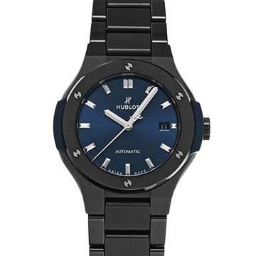ウブロ クラシックフュージョン 585.CM.7170.CM ブルー ユニセックス 時計 【中古】【wristwatch】