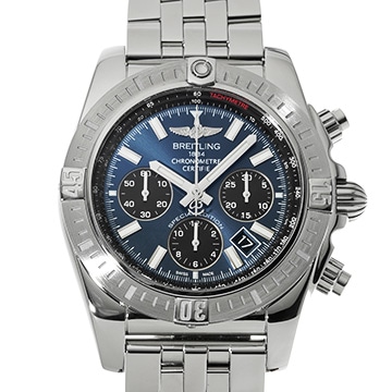 ブライトリング クロノマット 44 スペシャル AB011511/C987 ブルー/ブラック メンズ 時計 【中古】【wristwatch】