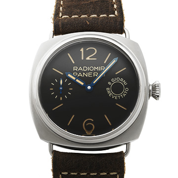 パネライ ラジオミール 8デイズ PAM00992 ブラック メンズ 時計 【中古】【wristwatch】