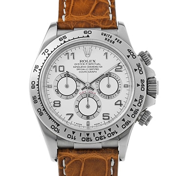 ロレックス コスモグラフ デイトナ 16519 ホワイト メンズ 時計 【中古】【wristwatch】