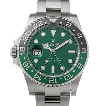 ロレックス GMTマスター II 126729VTNR グリーン メンズ 時計 【新品】【wristwatch】