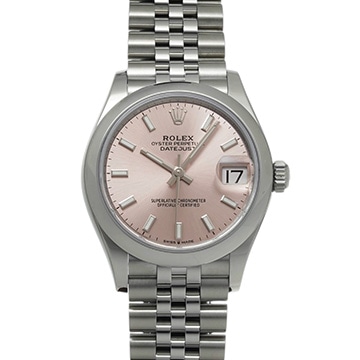 ロレックス デイトジャスト 31 278240 ピンク ユニセックス 時計 【中古】【wristwatch】