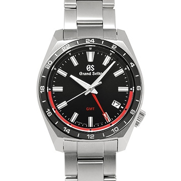 グランドセイコー スポーツコレクション クォーツ GMT SBGN019 ブラック メンズ 時計 【中古】【wristwatch】