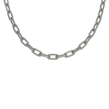 カルティエ スパルタカス ネックレス シルバー K18ホワイトゴールド WG レディース ジュエリー 【中古】【jewelry】