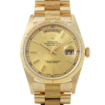 ロレックス デイデイト 18248 シャンパン メンズ 時計 【中古】【wristwatch】