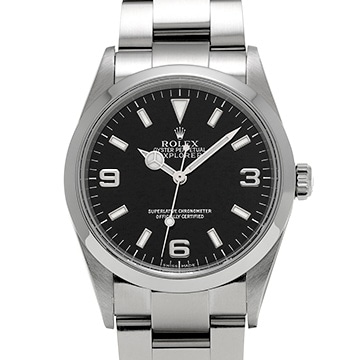 ロレックス エクスプローラー 114270 ブラック メンズ 時計 【中古】【wristwatch】