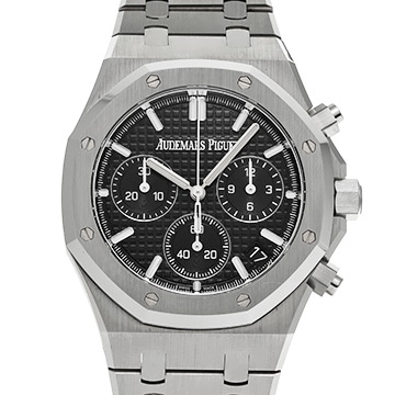 オーデマ ピゲ ロイヤルオーク クロノグラフ 50th 26240ST.OO.1320ST.06 ブラック メンズ 時計 【中古】【wristwatch】
