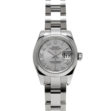 ロレックス デイトジャスト 179160 グレー レディース 時計 【中古】【wristwatch】