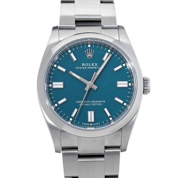 ロレックス オイスターパーペチュアル 36 126000 メッドブルー メンズ 時計 【中古】【wristwatch】