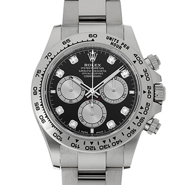 ロレックス コスモグラフ デイトナ 126509G ブライトブラック/スチール/ダイヤモンド メンズ 時計 【中古】【wristwatch】