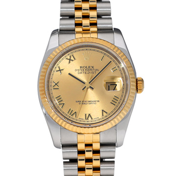 ロレックス デイトジャスト 116233 シャンパン メンズ 時計 【中古】【wristwatch】