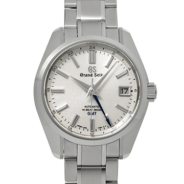 グランドセイコー ヘリテージコレクション メカニカル ハイビート36000 GMT SBGJ201 シルバー メンズ 時計 【中古】【wristwatch】