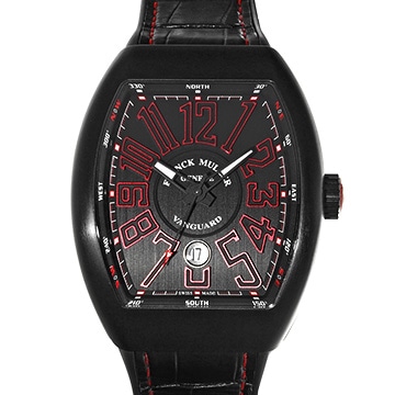 フランクミュラー ヴァンガード V45SCDT ブラック メンズ 時計 【中古】【wristwatch】