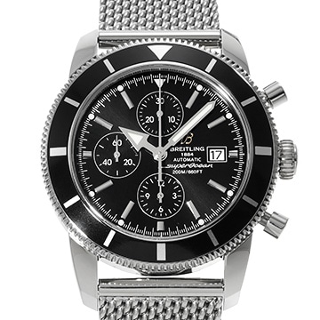 ブライトリング スーパーオーシャン ヘリテージ クロノグラフ 46 A272B08OCA ブラック メンズ 時計 【中古】【wristwatch】