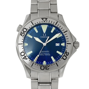 オメガ シーマスター プロフェッショナル 300 2265.80 ブルー メンズ 時計 【中古】【wristwatch】
