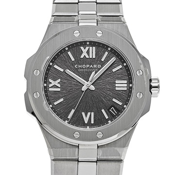 ショパール アルパイン イーグル ラージ 298600-3002 グレー メンズ 時計 【中古】【wristwatch】