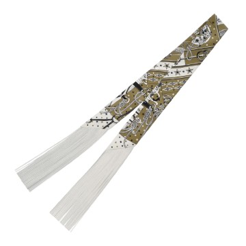 エルメス ツイリー フリンジ Clic Clac Modern Cannage マルチカラー シルク100％ レディース 【新品】【other】