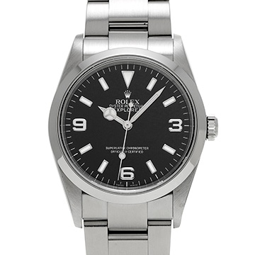 ロレックス エクスプローラー 114270 ブラック メンズ 時計 【中古】【wristwatch】