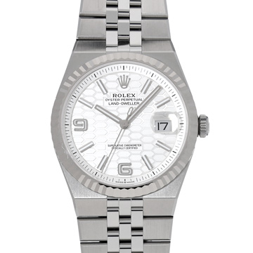 ロレックス ランドドゥエラー 40 127334 インテンスホワイト メンズ 時計 【中古】【wristwatch】