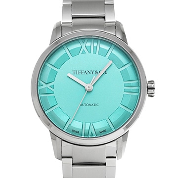 ティファニー アトラス 38MM オートマティック 75417640 ティファニーブルー メンズ 時計 【中古】【wristwatch】