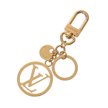 ルイ ヴィトン バッグチャーム LV サークル ゴールド M68000 メタル レディース 【中古】【other】