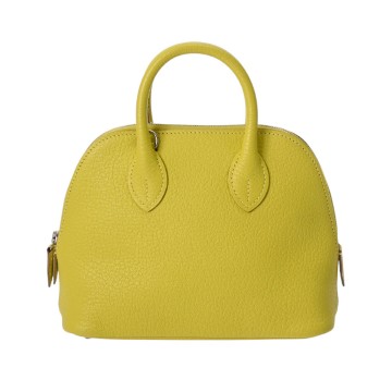 エルメス ボリード 1923 ミニ ライム シェーブル レディース バッグ 【中古】【bag】