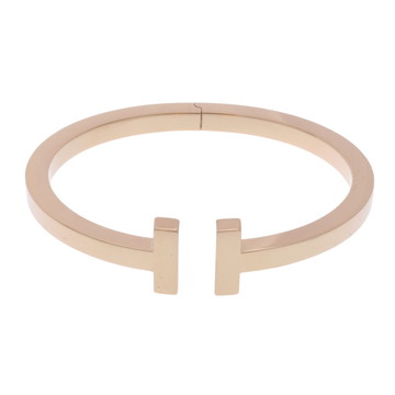 ティファニー Tスクエア ブレスレット #ラージ ゴールド K18イエローゴールド YG レディース ジュエリー 【中古】【jewelry】