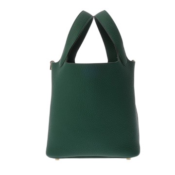 エルメス ピコタンロック PM ヴェールヴェルティゴ トリヨンクレマンス レディース バッグ 【未使用】【bag】