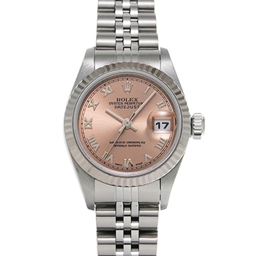 ロレックス デイトジャスト 79174 ピンク レディース 時計 【中古】【wristwatch】