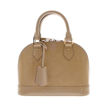 ルイ ヴィトン モノグラムヴェルニ アルマ BB デュンヌ M90175 ヴェルニ レディース バッグ 【中古】【bag】