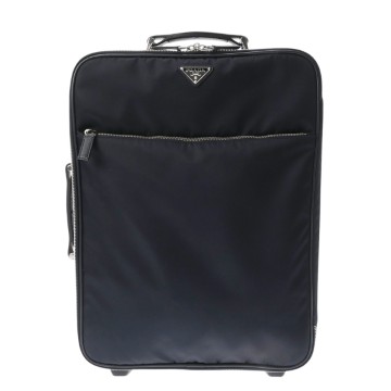 プラダ キャリーケース ネイビー 2VQ030 ナイロン ユニセックス バッグ 【中古】【bag】