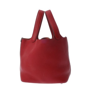 エルメス ピコタンロック PM ルージュカザック トリヨンクレマンス レディース バッグ 【中古】【bag】