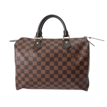 ルイ ヴィトン ダミエ スピーディ 30 エベヌ N41364 ダミエキャンバス レディース バッグ 【中古】【bag】