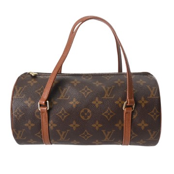 ルイ ヴィトン モノグラム パピヨン PM ブラウン M51366 モノグラムキャンバス レディース バッグ 【中古】【bag】